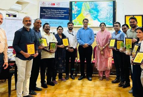 Three Days Training on Programme Management Module under National AIDS &amp; STD Control Program-V (NACP-V) for SACS Officials.
