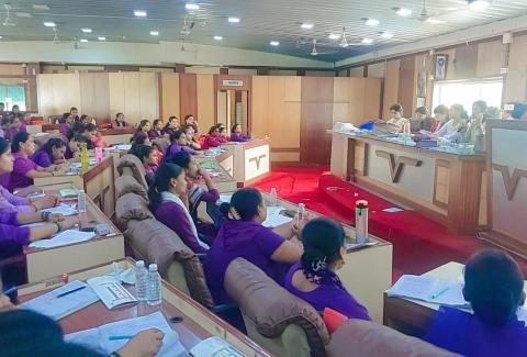 Training was organized in Virar for 108 newly appointed ASHA workers from Vasai taluka under Vasai Virar Municipal Corporation.