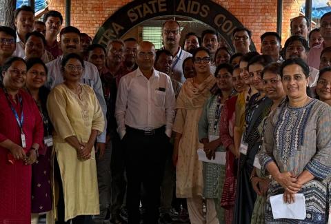Maharashtra State AIDS Control Society 360° Review meeting Conducted at Mumbai 