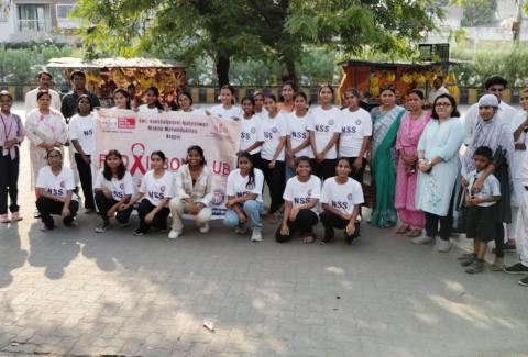 Flash Mob activity conducted at Nagpur