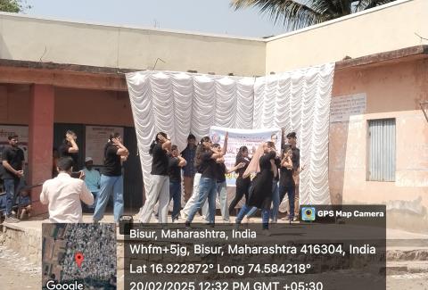 एचआयव्ही/एड्सच्या जागरूकतेसाठी सांगली जिल्ह्यात फ्लॅश मॉब उपक्रमाचे आयोजन करण्यात आले 