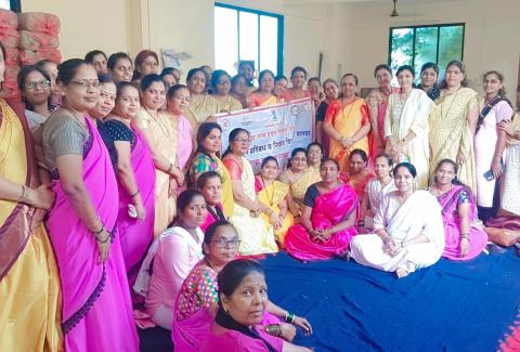 A sensitization workshop was conducted for Anganwadi sevaks at Buddhawada Samajmandir, Vasai West, Papadi.