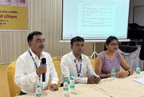A two-day training for positive speakers was conducted in Lonavala by the Maharashtra State AIDS Control Society.