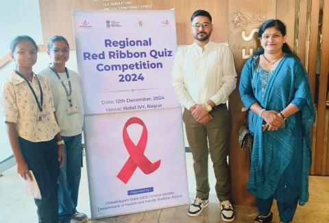 Regional Red Ribbon Quiz Competition 2024 at Chhattisgarh.