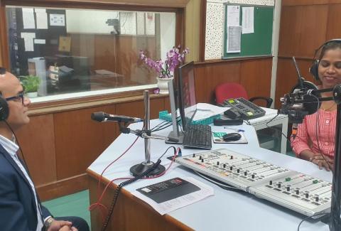 Additional Project director Maharashtra State AIDS Control Society Dr. Vijay Kandewad Interview on Asmita Radio channel