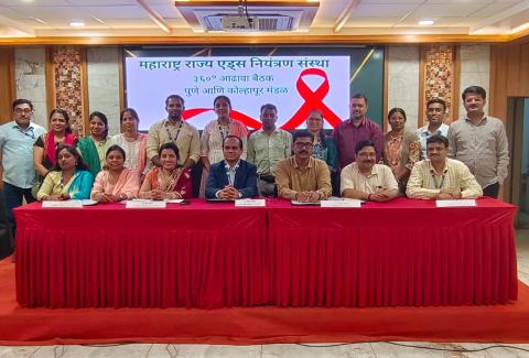 Maharashtra State Aids Control Society 360°Review Meeting Pune &amp; Kolhapur Region