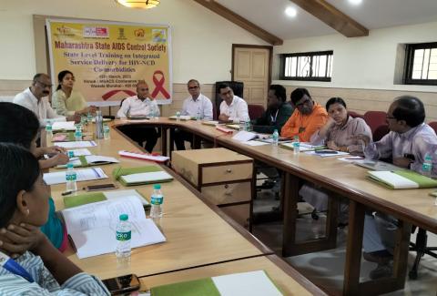 Successfully completed State Level Training on Integrated Service Delivery for HIV-NCD co-morbidities in the  presence of Dr. Sunil Bhokare,Project Director,MSACS and Dr.Vijay Kandewad,Additional Project Director,MSACS.