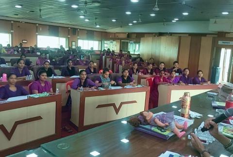 Training was organized in Virar for 108 newly appointed ASHA workers from Vasai taluka under Vasai Virar Municipal Corporation.