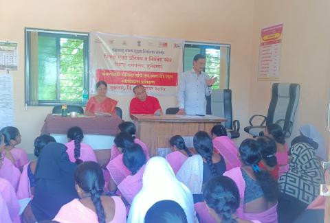 HIV AIDS Sensitization Workshop of Anganwadi Workers in Buldhana District concluded.