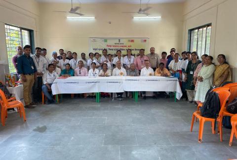 A free health camp was inaugurated jointly by District General Hospital Thane, Sampoorna Suraksha Kendra, District AIDS Prevention and Control Department Thane., A free health camp was inaugurated jointly by District General Hospital Thane, Sampoorna Suraksha Kendra, District AIDS Prevention and Control Department Thane., A free health camp was inaugurated jointly by District General Hospital Thane, Sampoorna Suraksha Kendra, District AIDS Prevention and Control Department Thane., A free health camp was inaugurated jointly by District General Hospital Thane, Sampoorna Suraksha Kendra, District AIDS Prevention and Control Department Thane.