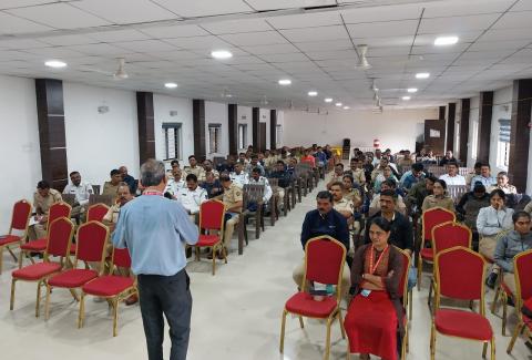 A sensitization workshop on HIV/AIDS was conducted for Nashik City Police officers and employees. 92 officers and employees attended the workshop., A sensitization workshop on HIV/AIDS was conducted for Nashik City Police officers and employees. 92 officers and employees attended the workshop.