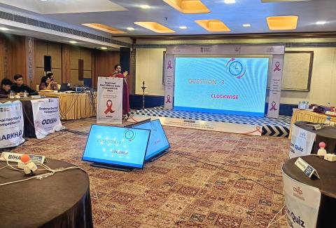Regional Red Ribbon Quiz Competition 2024 at Chhattisgarh., Regional Red Ribbon Quiz Competition 2024 at Chhattisgarh.