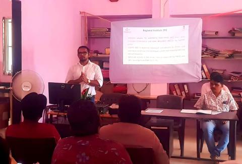 p-MPSE Refresher Training was organized for TI LWS staff at Sangli, p-MPSE Refresher Training was organized for TI LWS staff at Sangli