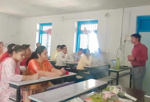 School Teachers Training conducted at Palghar District