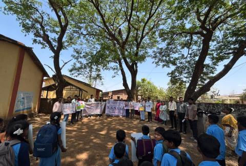 Public awareness was raised among villagers through the AIDS Prevention and Control Unit of Thane and Palghar., Public awareness was raised among villagers through the AIDS Prevention and Control Unit of Thane and Palghar.