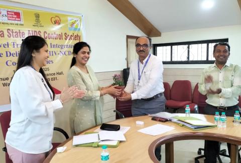 Successfully completed State Level Training on Integrated Service Delivery for HIV-NCD co-morbidities in the  presence of Dr. Sunil Bhokare,Project Director,MSACS and Dr.Vijay Kandewad,Additional Project Director,MSACS., Successfully completed State Level Training on Integrated Service Delivery for HIV-NCD co-morbidities in the  presence of Dr. Sunil Bhokare,Project Director,MSACS and Dr.Vijay Kandewad,Additional Project Director,MSACS.