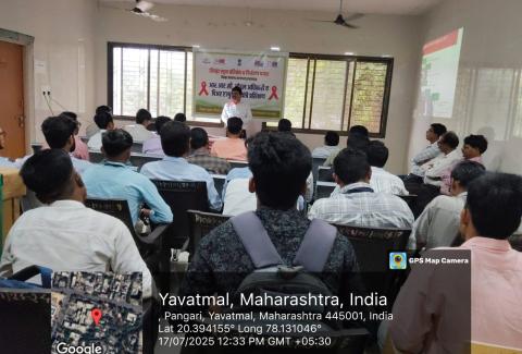 जिल्हा एड्स प्रतिबंध व नियंत्रण कक्ष यवतमाळ यांच्या माध्यमातून RRC नोडलं ऑफिसर आणि पिअर एजुकेटर यांचे प्रशिक्षण पूर्ण करण्यात आले., जिल्हा एड्स प्रतिबंध व नियंत्रण कक्ष यवतमाळ यांच्या माध्यमातून RRC नोडलं ऑफिसर आणि पिअर एजुकेटर यांचे प्रशिक्षण पूर्ण करण्यात आले.